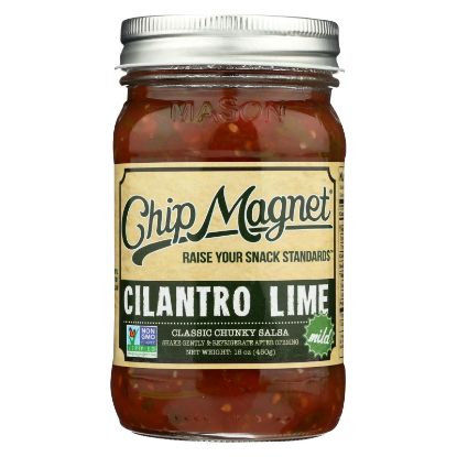 Chip Magnet Salsa Sauce Appeal - Salsa - Cilantro - Lime - Case of 6 - 16 oz.