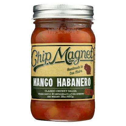 Chip Magnet Salsa Sauce Appeal - Salsa - Mango - Habanero - Case of 6 - 16 oz.