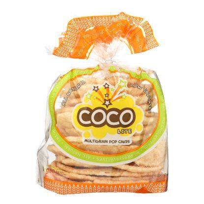 Coco Lite Multigrain Pop Cakes Pop Cakes - Original - Case of 12 - 2.64 oz