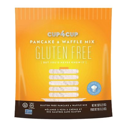 Cup 4 Cup - Gluten Free Baking Mix - Pancake & Waffle - Case of 6 - 2 lb.