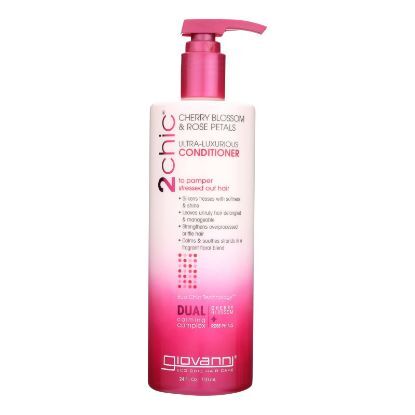 Giovanni Hair Care Products 2Chic - Conditioner - Cherry Blossom and Rose Petals - 24 fl oz