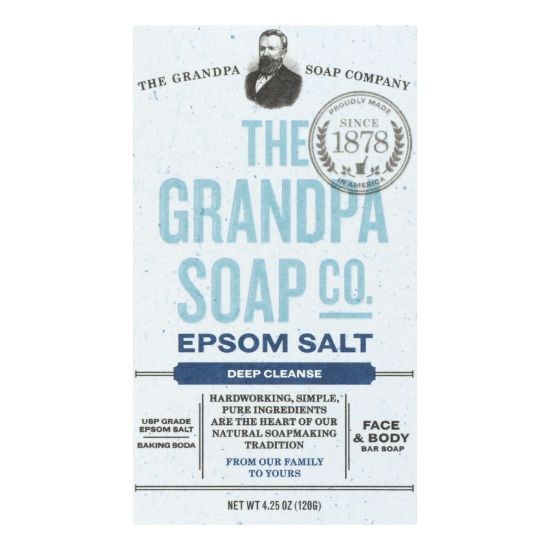 Grandpa Soap Bar Soap - Epsom Salt - 4.25 oz