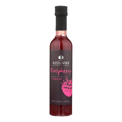 A L'Olivier Vinegar - Raspberry Fruit - Case of 6 - 8.4 oz