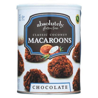 Absolutely Gluten Free Macaroons - Chocolate - Clasc - Case of 6 - 10 oz