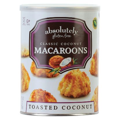 Absolutely Gluten Free Macaroons - Coconut - Classic - Case of 6 - 10 oz