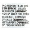 Ingredients of Acure Dry Shampoo- For all Hair Types, 100% Vegan 1.7 fl oz