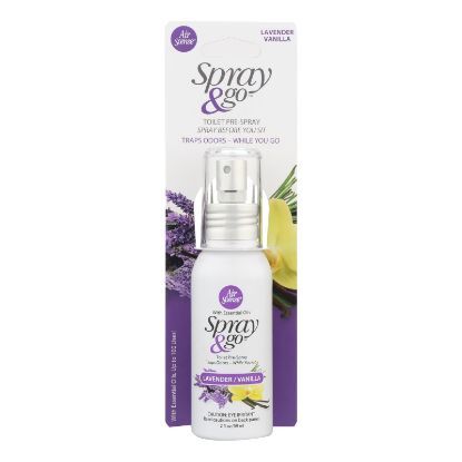 Air Scense - Spray and Go - Lavender - Vanilla - Case of 6 - 2 fl oz