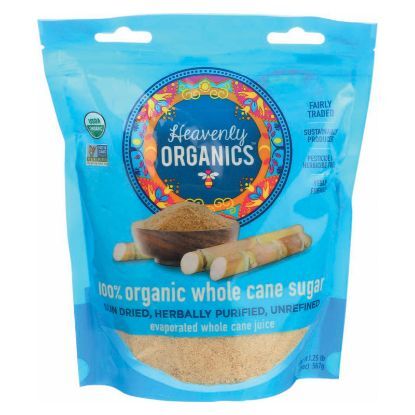 Heavenly Organics 100% Organic Heavenly Sugar - Case of 6 - 20 oz