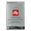 Illy Caffe Coffee - Kcups Black Dark Roasted - Case of 6 - 10 count