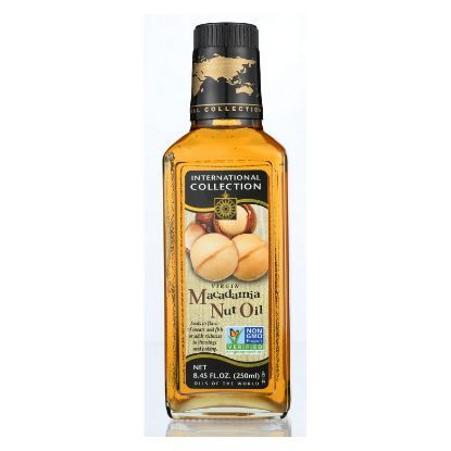 International Collection Oil - Macadamia Nut Oil - Case of 6 - 8.45 oz