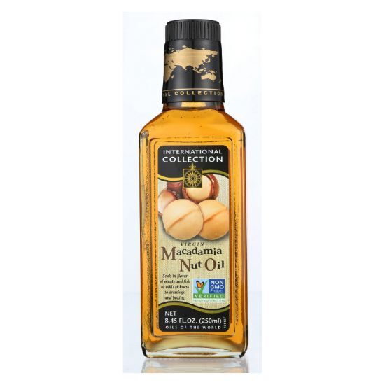 International Collection Oil - Macadamia Nut Oil - Case of 6 - 8.45 oz