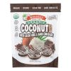 Jennies Coconut Bites - Organic - Cacao Chocolate - Case of 6 - 5.25 oz