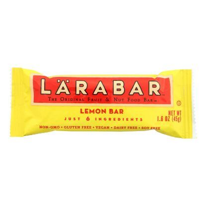 Larabar Fruit and Nut Bar - Lemon - Case of 16 - 1.6 oz