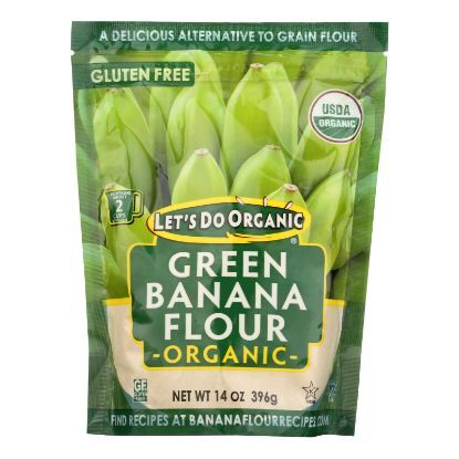 Let's Do Organic Organic Flour - Green Banana - Case of 6 - 14 oz