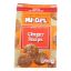 Midel Cookies - Ginger Snaps - Case of 8 - 10 oz