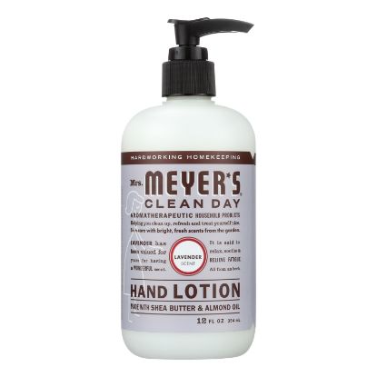 Mrs. Meyer's Clean Day - Hand Lotion - Lavender - Case of 6 - 12 fl oz