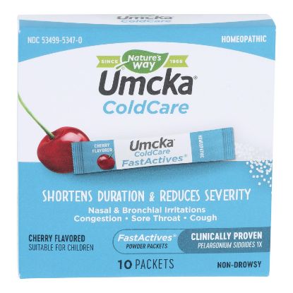 Nature's Way - Umcka Fast Act Cold - Cherry - 10 count