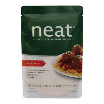 Neat Meat Alternative Mix - Italian - Case of 6 - 5.5 oz