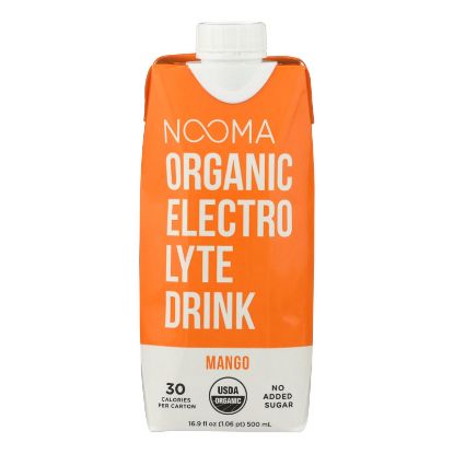 Nooma Electrolite Drink - Organic - Mango - Case of 12 - 16.9 fl oz