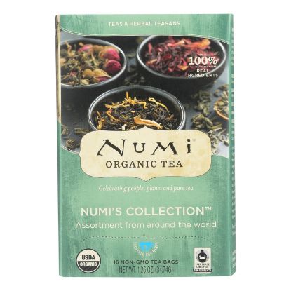 Numi Tea Tea - Assorted - Numi Collection - Case of 6 - 16 BAG