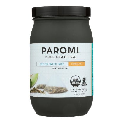 Paromi Tea - Detox with Me - Caffeine Free - Case of 6 - 15 BAG