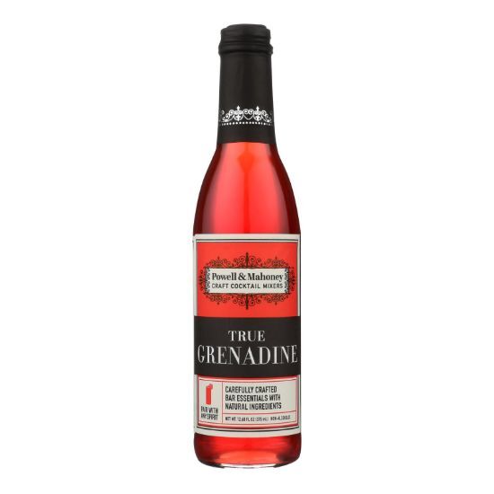 Powell and Mahoney Cocktail Mixer - True Grenadine - Case of 6 - 12.68 oz