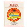 Reed's Ginger Beer Chewy Ginger Candy Rolls - Case of 20 - 2 oz
