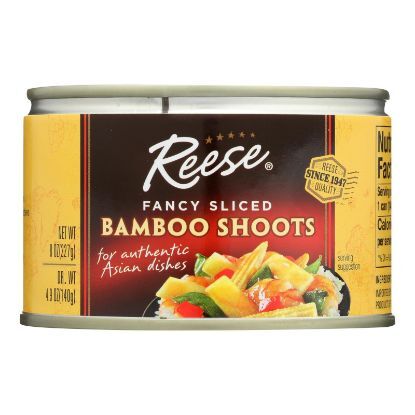 Reese Bamboo Shoots - Sliced - Case of 24 - 8 oz