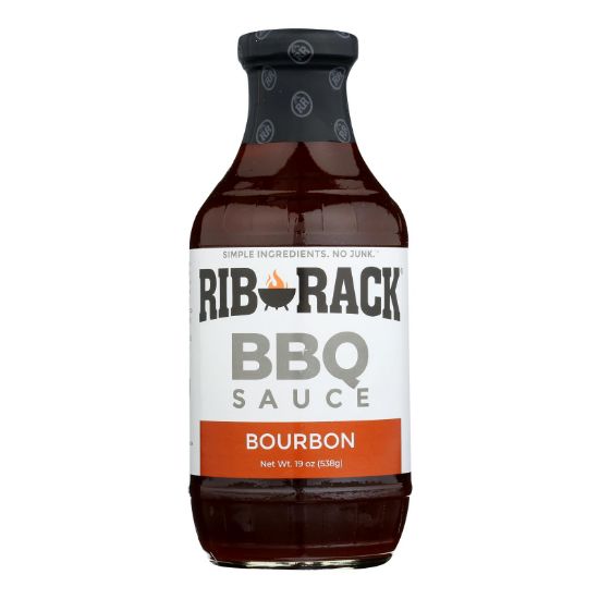 Rib Rack BBQ Sauce - Southern Bourbon - Case of 6 - 19 oz