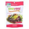 Seasnax Seaweed Snak - Vegetable Salad Mix - Case of 12 - .9 oz