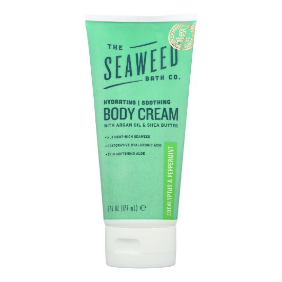 The Seaweed Bath Co Body Cream - Eucalyptus - Peppermint - 6 oz