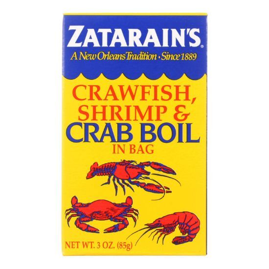 Zatarain's Crab Boil - Dry - Case of 6 - 3 oz