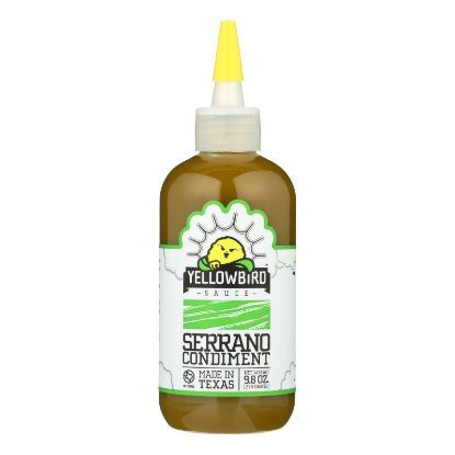Yellowbird Sauce - Serrano - Case of 6 - 9.8 oz