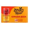 Zevia Zero Calorie Mixer - Ginger Beer - Case of 4 - 6/7.5 fl oz