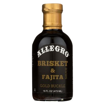 Allegro Gold Buckle Brisket Sauce - Case of 6 - 16 oz