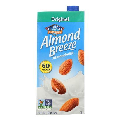 Almond Breeze - Almond Milk - Original - Case of 12 - 32 fl oz.