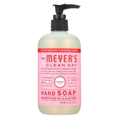 Mrs. Meyers Clean Day - Liquid Hand Soap - Peppermint - Case of 6 - 12.5 FZ