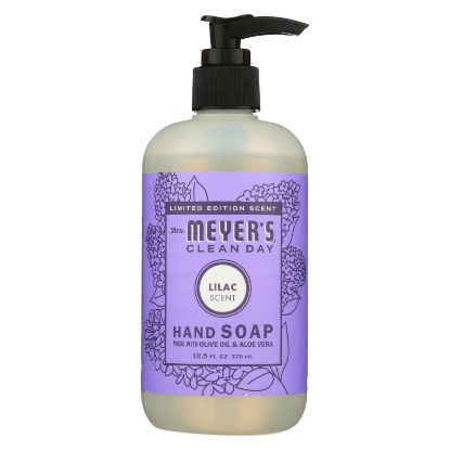 Mrs. Meyers Clean Day - Liquid Hand Soap - Lilac - Case of 6 - 12.5 FZ
