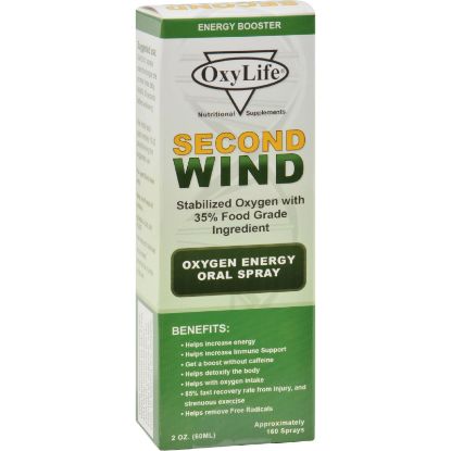 Oxylife Products - Oxylife Second Wind O2 Mn - 1 Each - 2 OZ