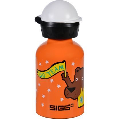 Sigg - Water Bottle - Go Team Bear Elephant - Case of 6 -0.3 Liter