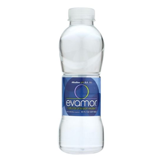 Evamor Artesan Spring Water - Evamor Natural - Case of 24 - 20 fl oz.