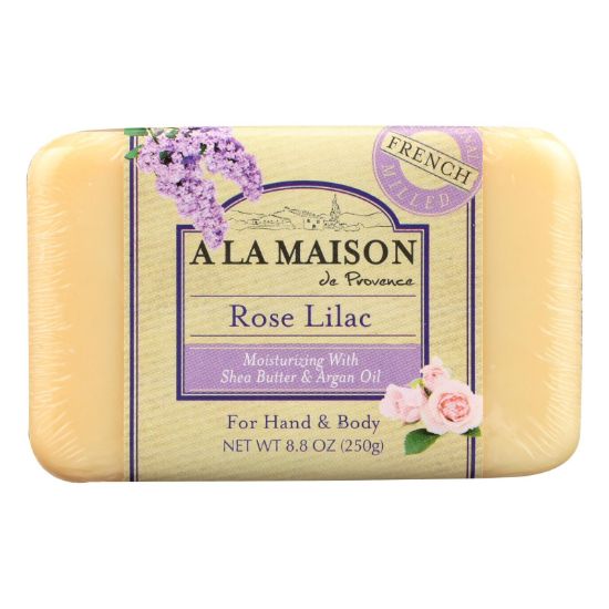 A La Maison - Bar Soap - Rose Lilac - 8.8 Oz