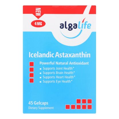 Algalife USA Icelandic Astaxanthin 4mg - 45 Count
