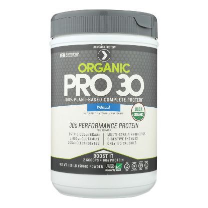 Designer Protein Pro 30 Protein Powder - Vanilla - 1.29 lb.