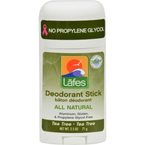 Lafe's Natural Body Care - Deodorant Stck Crndr Oil Ttree - 1 Each - 2.25 OZ