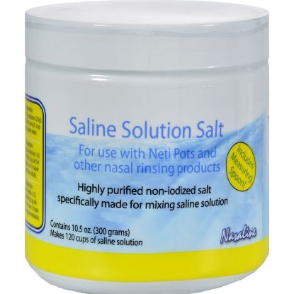 Nasaline - Saline Solution Salt - 1 Each - 12 OZ