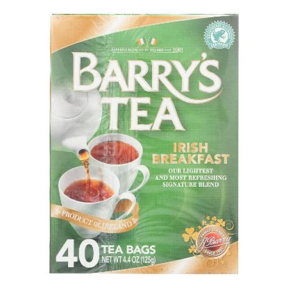 Barry's Tea - Tea - Irish Breakfast - Case of 6 - 40 Bags
