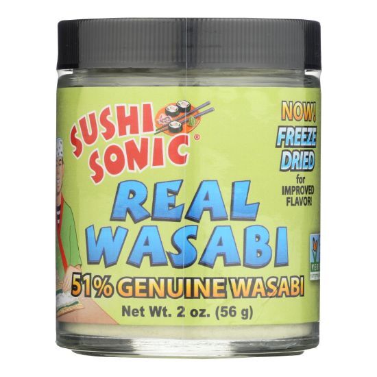 Sushi Sonic Real Wasabi Powder - Case of 12 - 2 OZ