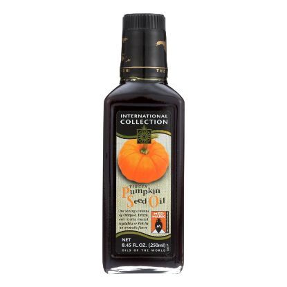International Collection Oil - Virgin Pumpkin Seed Oil - Case of 6 - 8.45 fl oz.