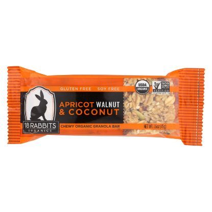 18 Rabbits Bar Apricot, Walnut and Coconut - Case of 12 - 1.6 Oz
